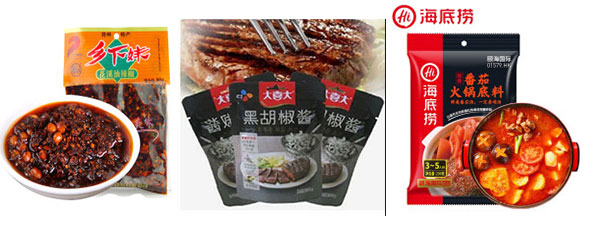大菠萝视频酱料包装机设备包装样品